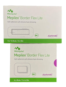 Molnlycke Mepilex Border Flex Lite Foam Dressing - All Sizes