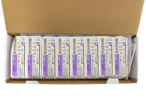 Medicina Syringe Enfit 10ml LPE10 - Box of 100
