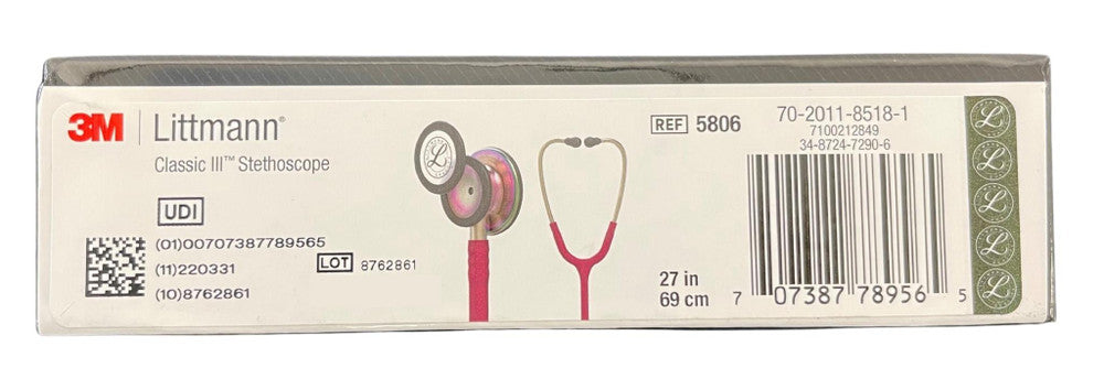 3M Littmann Classic III Monitoring Stethoscope Special Edition With Tube