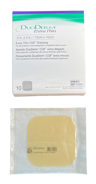 ConvaTec Duoderm Dressing 10cm X 10cm Extra Thin 187955