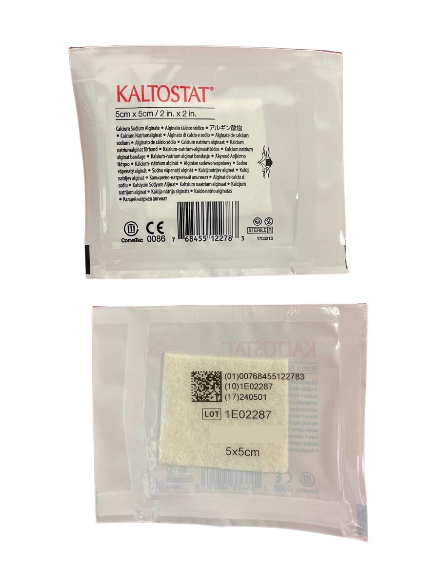 ConvaTec Kaltostat Dressing 5Cmx5Cm 168210 Box of 10