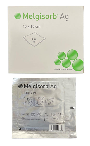 Molnlycke Melgisorb Ag Alginate Absorbent - All Sizes