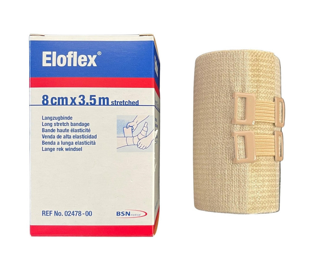 Eloflex Compression Bandage 8Cmx1.25Mtr 3.5M Stretched