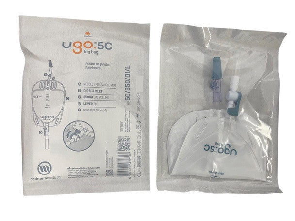 Ugo Community Leg Bag Soft Fabric Backing Box of 10