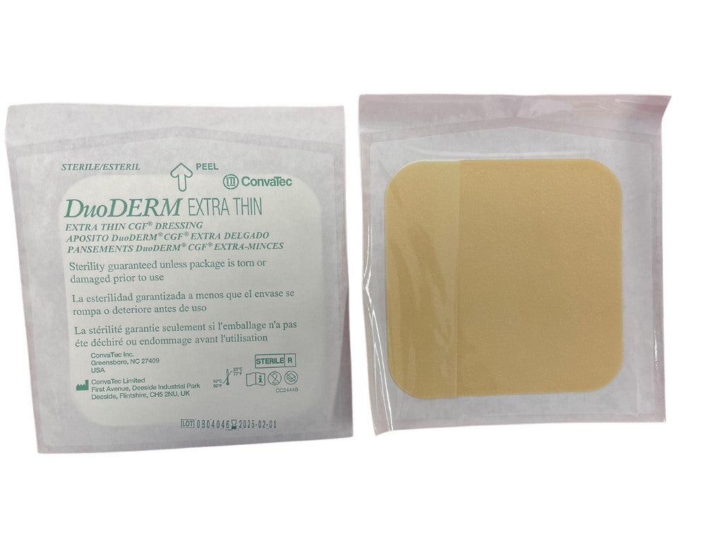 ConvaTec Duoderm Dressing 15Cmx15Cm Extra Thin 187957 Box of 10