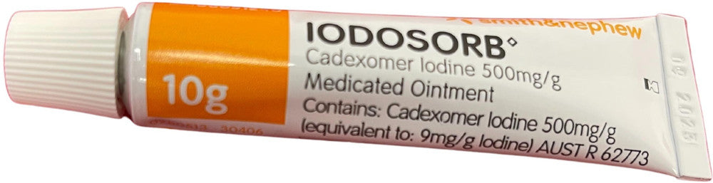 Smith & Nephew Iodosorb Cadexomer Iodine Ointment 10G Tube 66051240