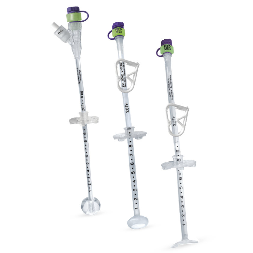 AMT Baloon G-tube ENFit Gastrostomy Feeding Tube | Medisa