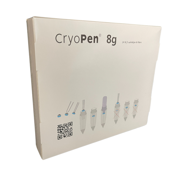Dermapen/Cryopen 8g Cartridges, N2O FOR CRYOPEN - Box of 24