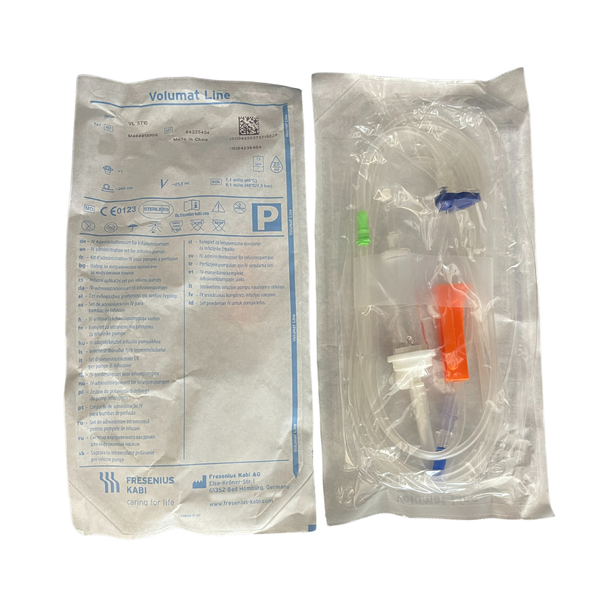 Fresenius Admin Set VLST10 Infusion for Volumat Line Agilia Pum, Box of 30 (M46441300S)