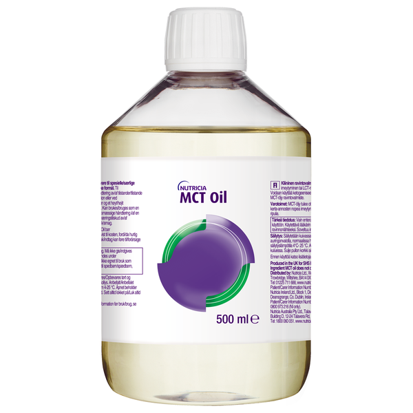 Nutricia MCT Oil 500mL, Box of 12 (80699) Medisa Nutricia MCT Oil 500mL, Box of 12 (80699) Medisa