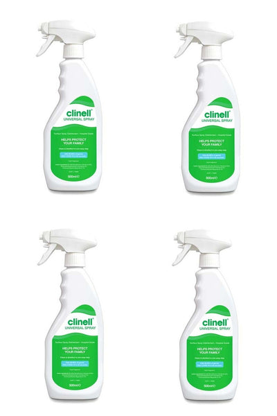 Clinell Universal Spray 500ml - 4pcs/pack