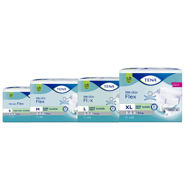 TENA Flex Proskin Super Unisex - All Sizes