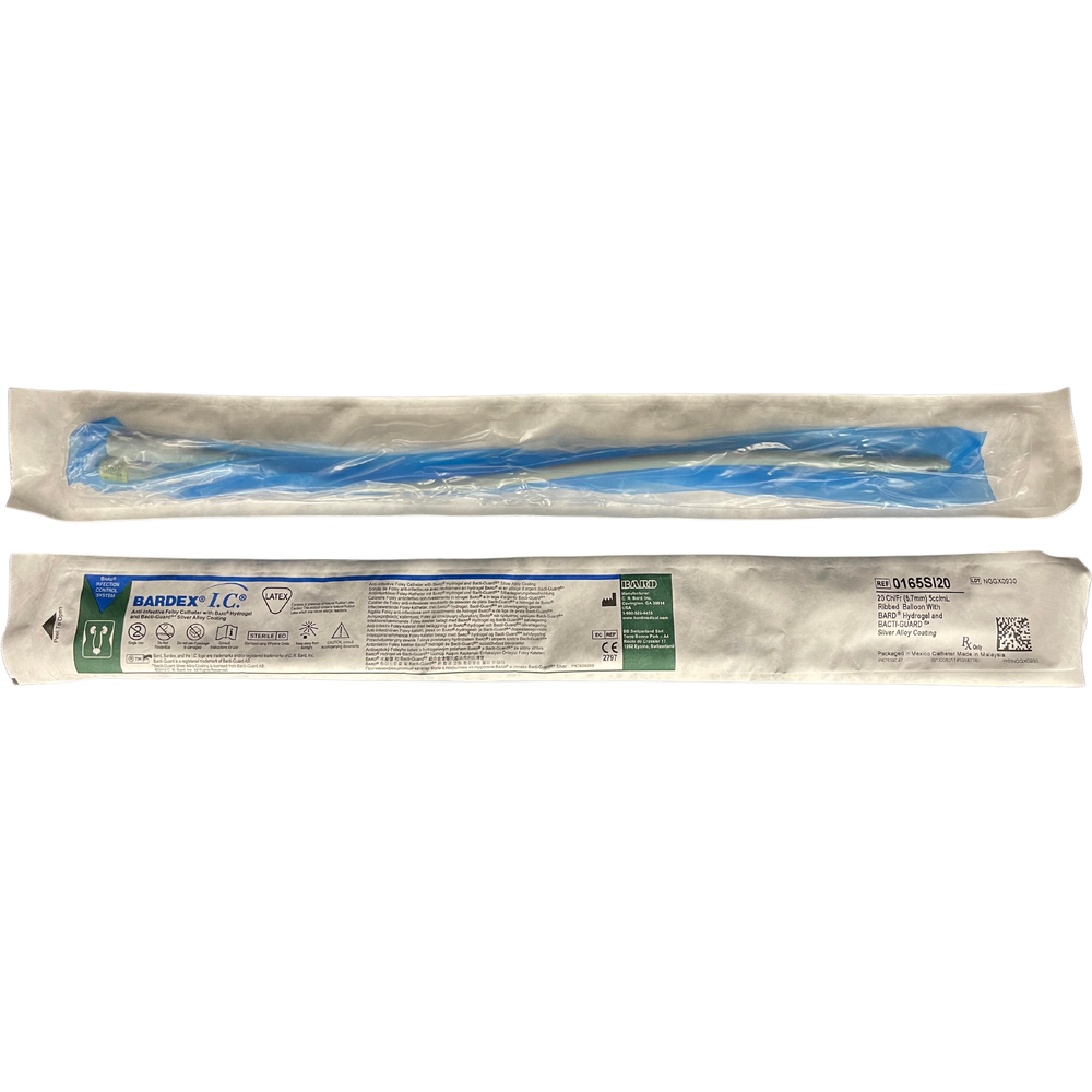 Bardex Ic Catheter 20G Male 5Cc Foley 2 Way Round