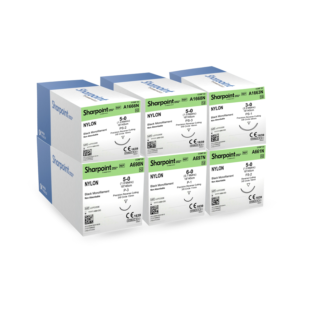Sutures Nylon Sharpoint | Medisa