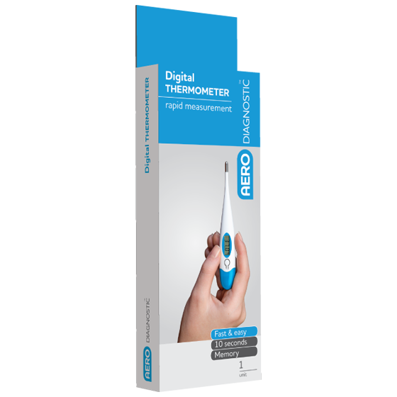 AERO DIAGNOSTIC Digital Clinical Thermometer