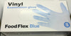 Vinyl Examination Gloves Blue Small Powder Free Non Sterile 100pcs/box