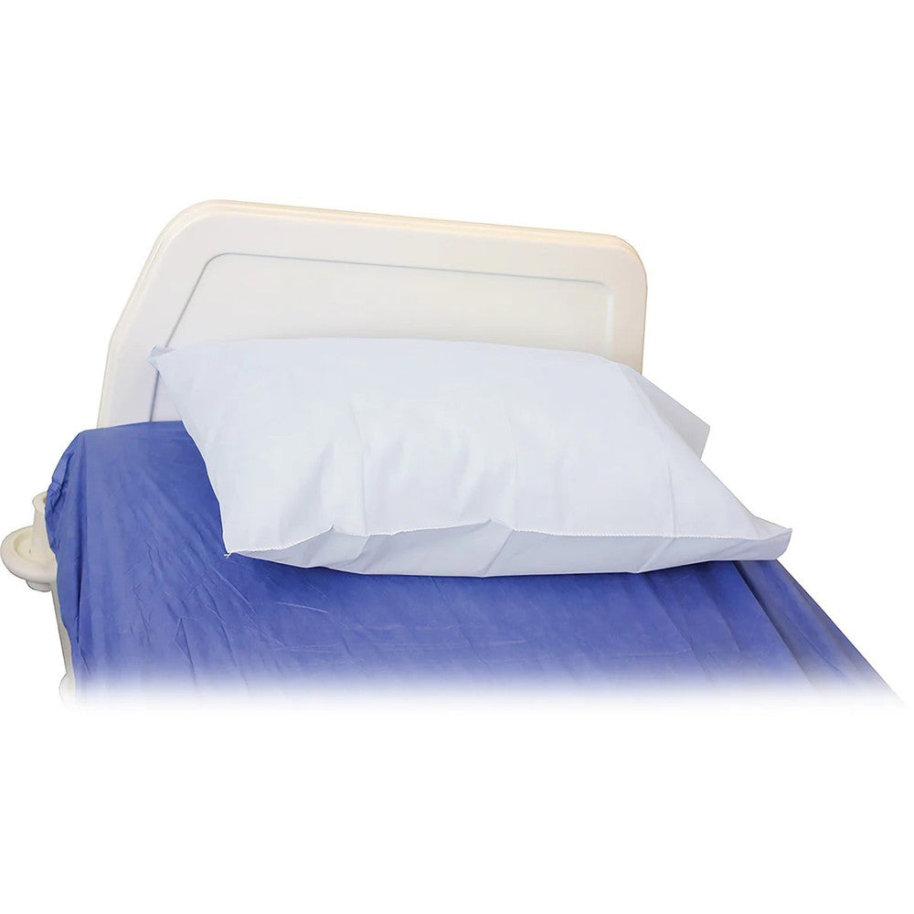 Disposable White Pillow Case, SMS fabric 75 x 50cm White No Flap SMS 25gsm