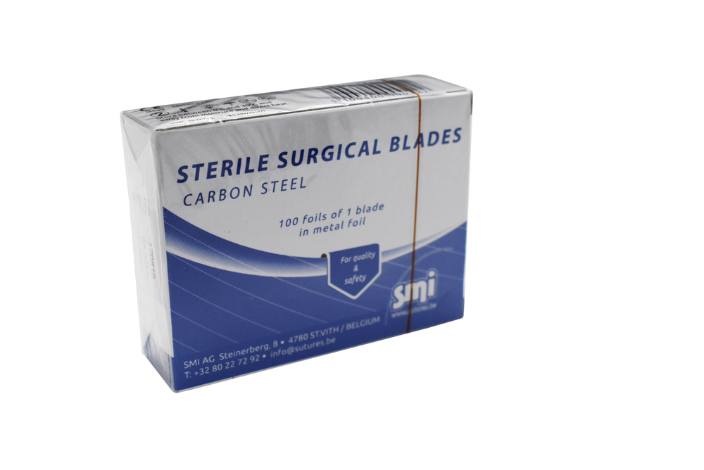 SMI Surgical Blades Sterile Box/100