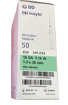 BD Insyte IV Cannula with BD Vialon Biomaterial 18G x