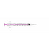 Terumo Unisharp 0.3mL Needle Syringe 31G x 8mm Pink U31PK