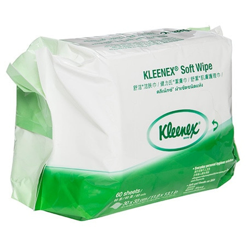 Kleenex Patient Soft Wipes, 60wipes/ Pack (94127)