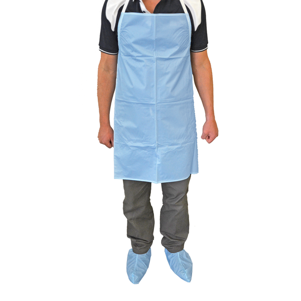 Reusable Heavy Duty PVC Apron 90cm long x 85cm Light