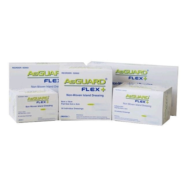 AsGUARD Flex + Non-Woven Island Dressing