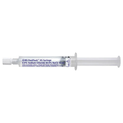 BD Posiflush Saline XS 10mL Pre Filled Syringe 306572 30/Box