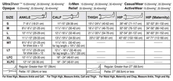 JOBST Farrow Hybrid AD1 Foot Compression, 1Pair - All Sizes