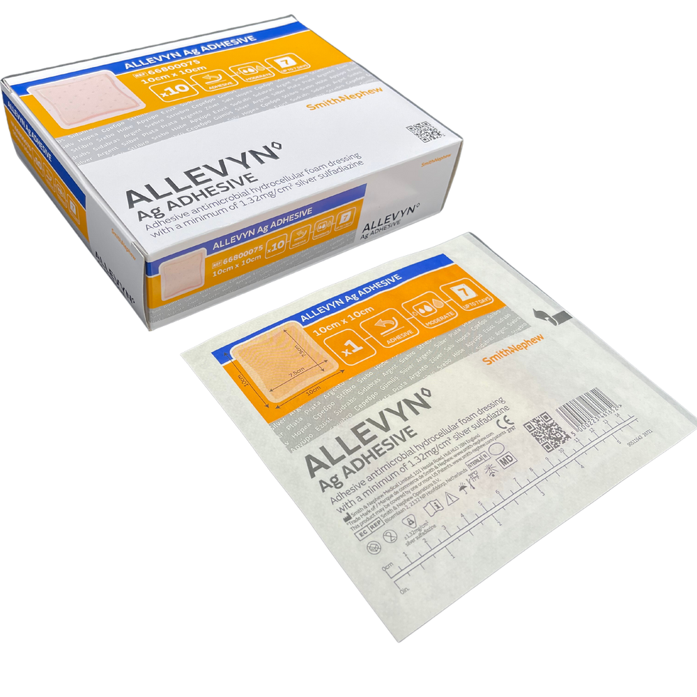 Smith & Nephew Allevyn Ag Adhesive Dressing All Sizes