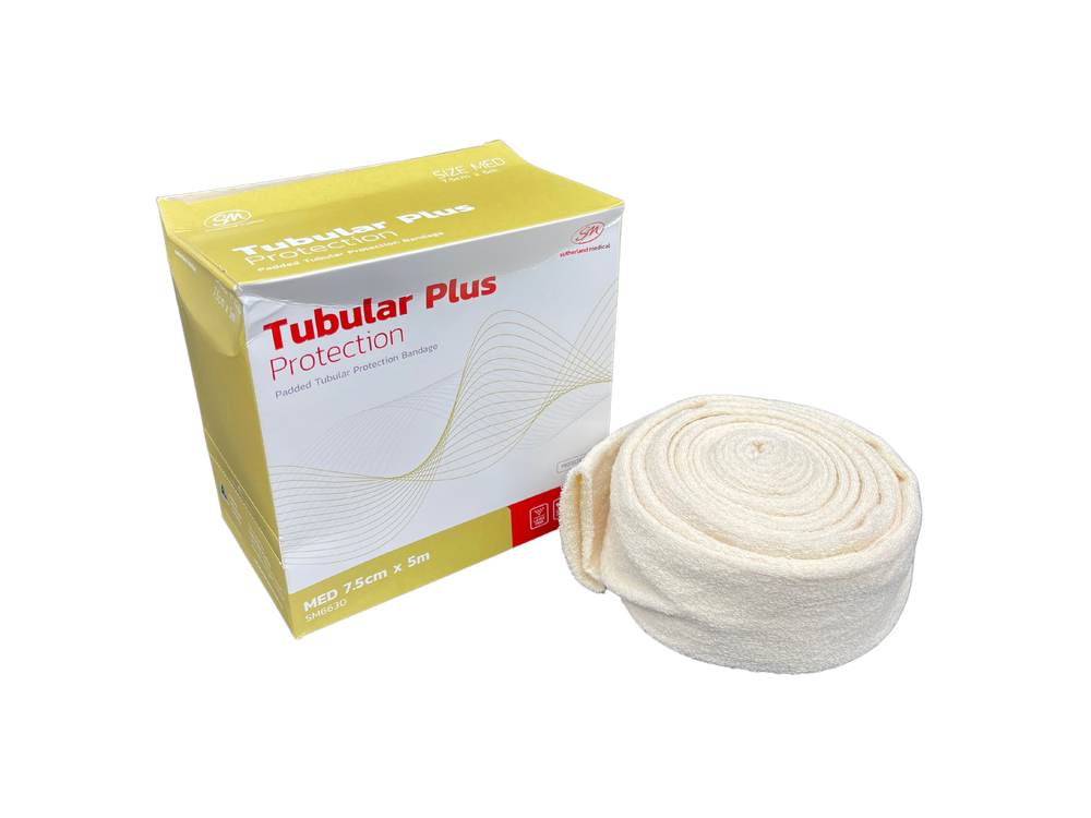 Tubular Plus Padded Protective Bandage Roll Latex Free All Sizes