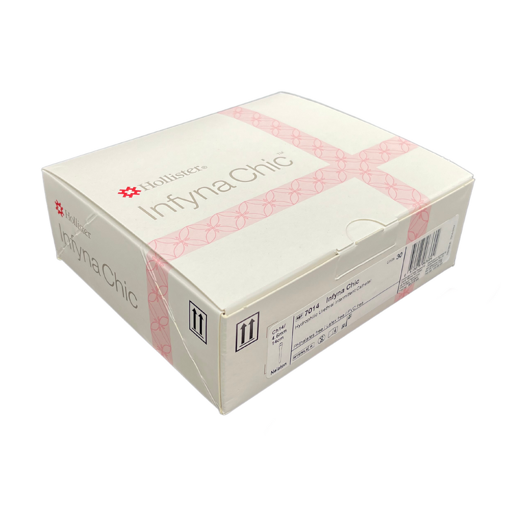 Hollister Infyna Chic Hydrophilic Intermittent Catheter 14 cm, Straight - All Sizes