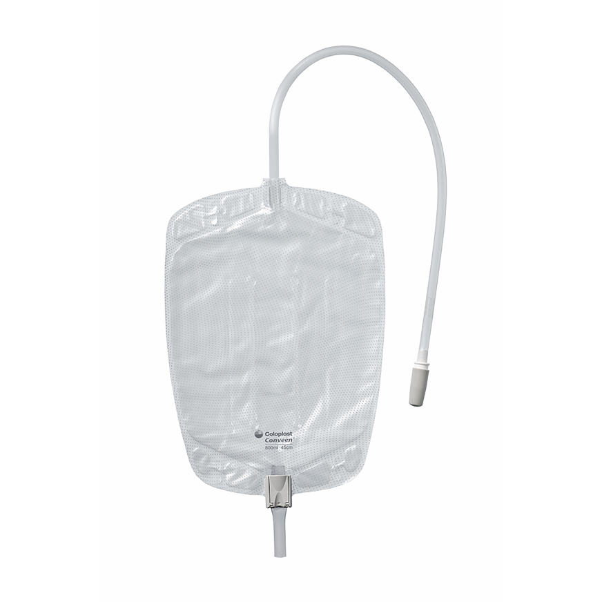 Coloplast Conveen Leg Bag Contour 600Ml 45Cm Tube Clamp Tap