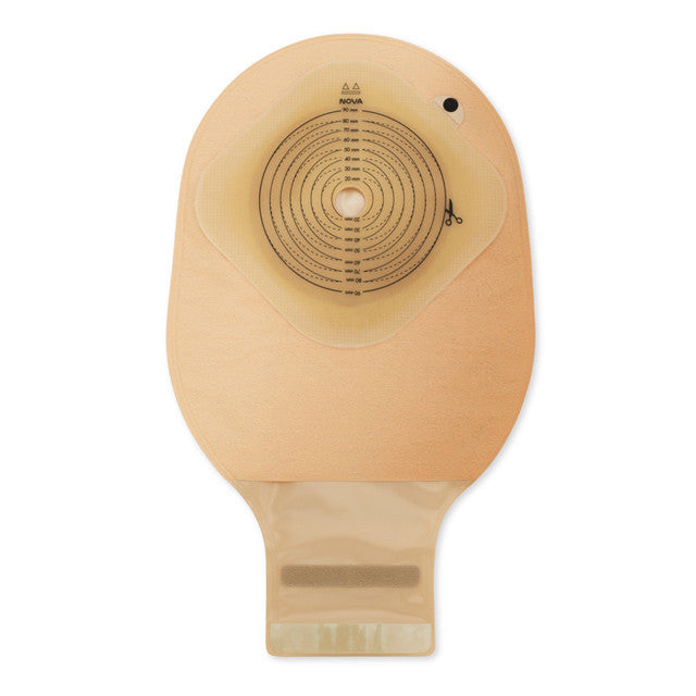 Dansac Nova 1 FoldUp Flat Pouches MAXI Clear Starter hole