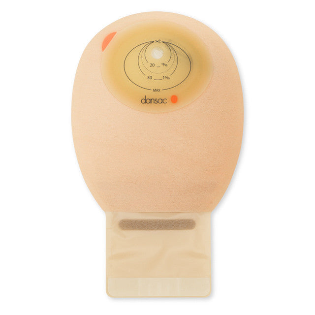 Dansac NovaLife GX 1 Open Flat Pouches MINI Clear Starter