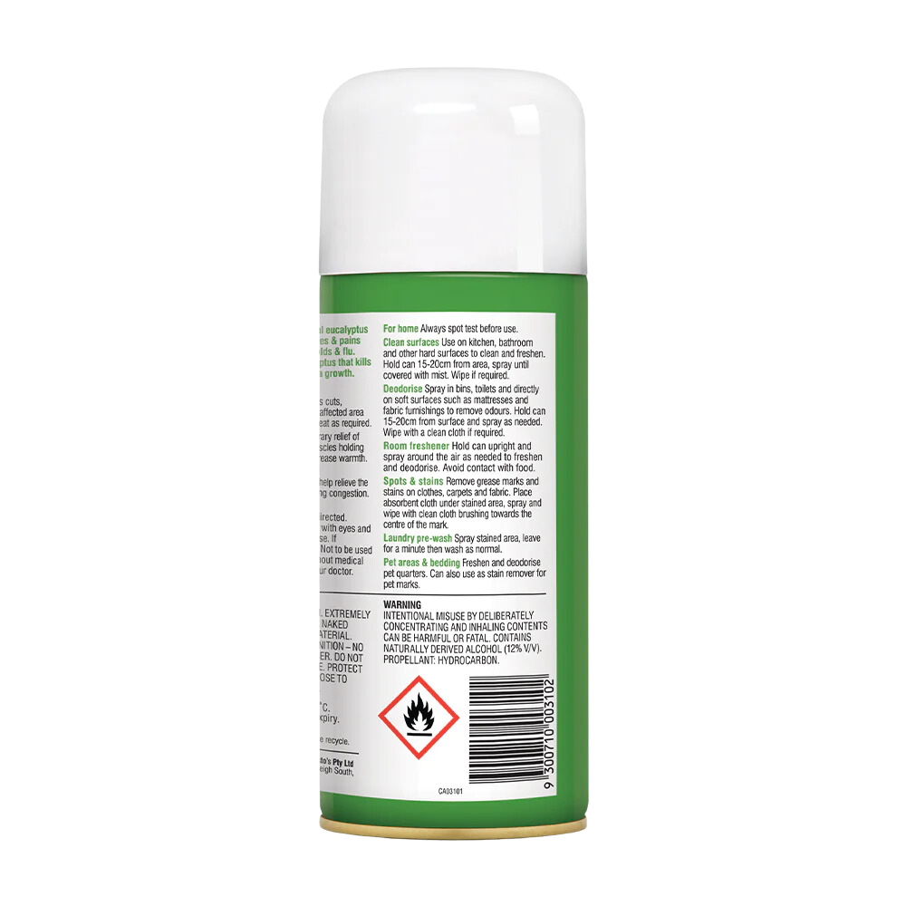 Bosisto's Eucalyptus Spray 200g (310)