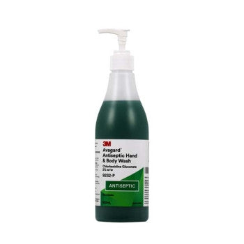 3M Avagard General Hand & Body Wash 500MmL Chlorhexidine 2% (9232-P)