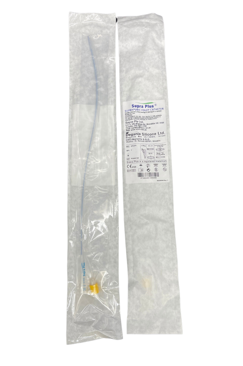 Supra Plus Catheter 20Fr 42Cm Unisex Silicone Opaque Sp20Fr 10pcs