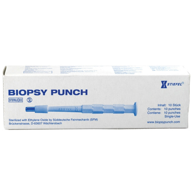 Stiefel Biopsy Punch, Single Use, Box of 10 - All Sizes