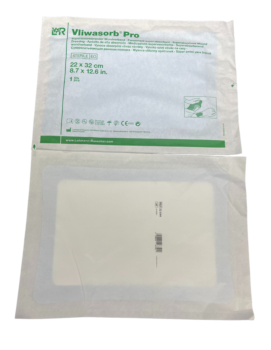 Vliwasorb Pro Superabsorbent Dressing - All Sizes