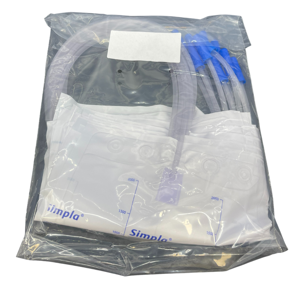 Coloplast Simpla Bedside Drainage Bag 2000ml Non Sterile 100cm All