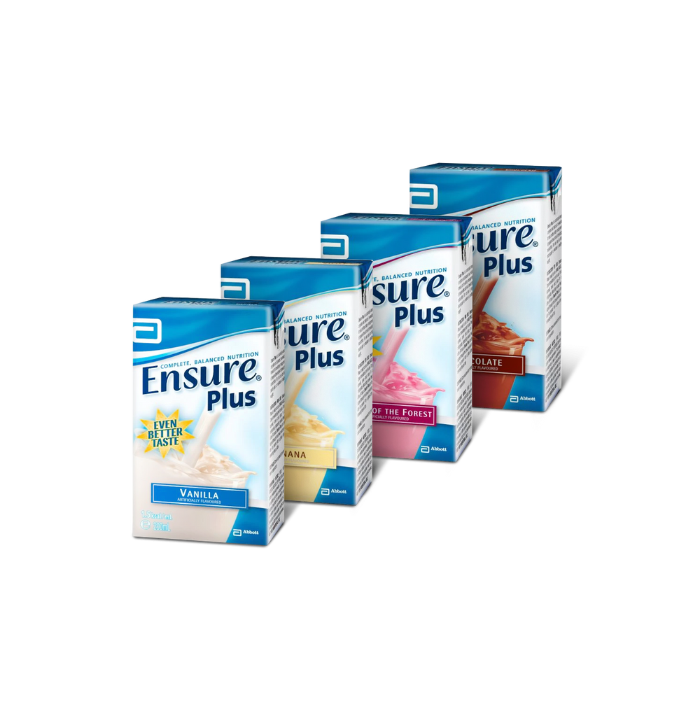 Abbott Ensure Plus 200ml Tetrapak - All Flavours