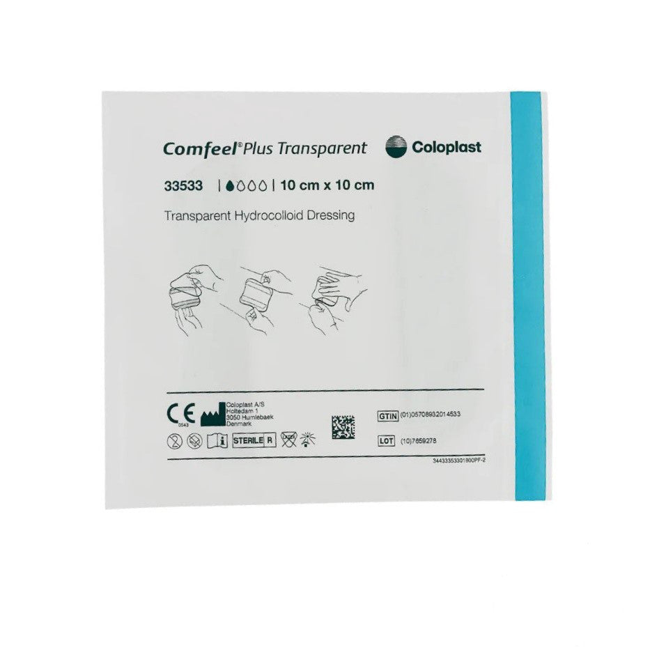 Coloplast Comfeel Plus Transparent Dressing All Sizes