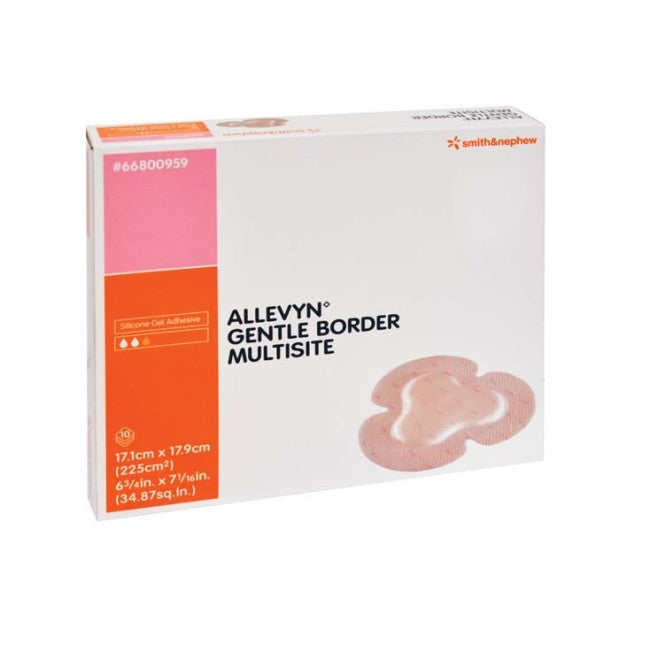 Smith & Nephew Allevyn Gentle Border Multisite Dressing Size 17.1cm