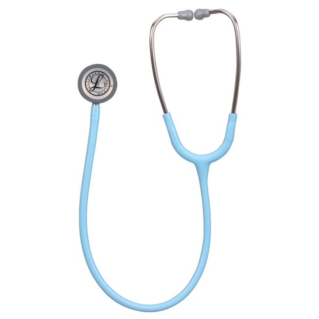 3M Littmann Classic III Stethoscope, Stainless-finish Chestpiece, Champagne Rose(5910C), Marine Blue(5912C) - Box of 1