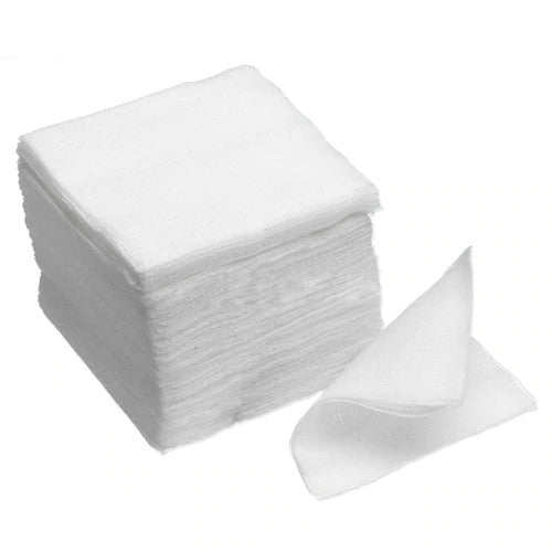 Gauze Swabs 5 x 5 cm x 8 Ply White