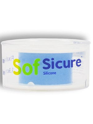 SofSicure Silicone Fixation Tapes - Box of 6