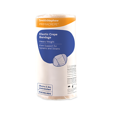 Smith & Nephew Primacrepe Elastic Crepe Heavy Weight Bandage - All Sizes