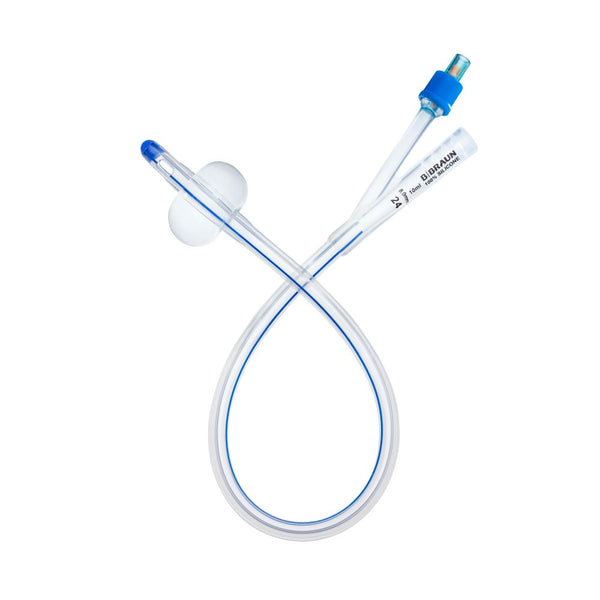 B. Braun Urimed Catheter All Silicone Foley 2-Way, 10mL, Straight Tip, Unisex 40cm - All Sizes