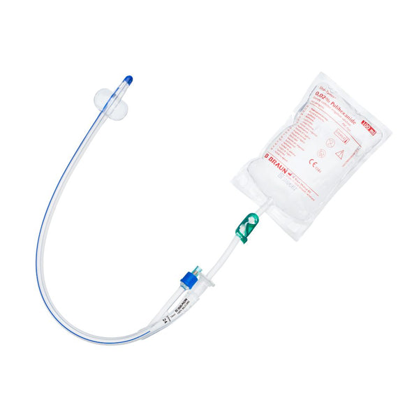 B. Braun Urimed Catheter All Silicone Foley 2-Way, 10mL, Straight Tip, Unisex 40cm - All Sizes